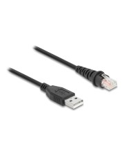 Delock RJ50 zu USB 2.0 Typ-A Barcodescanner Kabel 2 m Digital/Daten 2 m (90611)