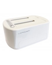 LC Power LC-Power USB3.2 1xHDD/SSD Docking 2.5/3.5 Whit retail (LC-DOCK-U3-VI)