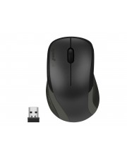 SPEEDLINK KAPPA Mouse Maus Für Rechtshänder optisch 3 Tasten kabellos 2,4 GHz kabelloser Empfänger USB Schwarz (SL-630011-BK)