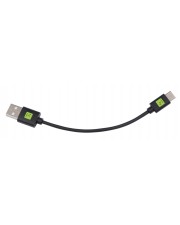 Techly USB2.0 Kabel Stecker Typ-A USB Typ-C Schwarz 0,1 m m (ICOC-MUSB20-CMAM01T)
