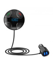 4smarts FM 87,5 108,0 MHz LED MicroSD TransFlash 32 GB Gleichstrom Bluetooth Transmitter DashRemote with Multimedia-In Charging and Hands-Free Function for the Car (465595)