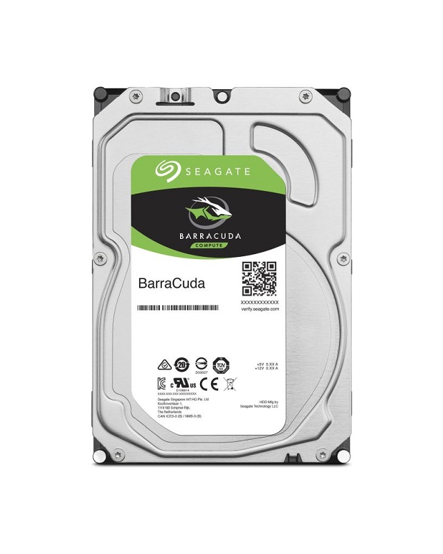 Seagate Barracuda interne Festplatte 2 TB HDD 3.5 Zoll 7200 U/Min 256 MB Cache SATA 6 Gb/s (ST2000DM008)