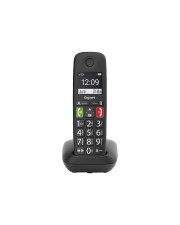 Gigaset E290 Schnurlostelefon mit großen Tasten und großem Display Schwarz Anrufliste CLIP Telefonbuch Freisprecheinrichtung (S30852-H2901-C101)