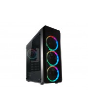 LC Power Geh Midi Gaming 703B Quad-Luxx o.N. B Midi/Minitower ATX (LC-703B-ON)