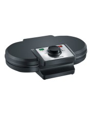 SEVERIN WA 2106 Waffeleisen 1.2 kW Schwarz DUO-WAFFELAUTOMAT 1200 W schwarz (WA 2106)