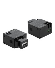 Delock Keystone USB Typ-A Lademodul 2.1 A schwarz Schwarz (86506)