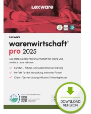 Lexware warenwirtschaft pro 2025 1 Jahr 3 Benutzer Download Win, Deutsch (09171-2041)